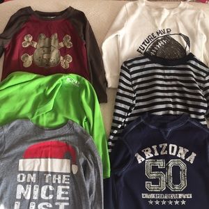 Boy’s long-sleeve shirt lot - size 3T